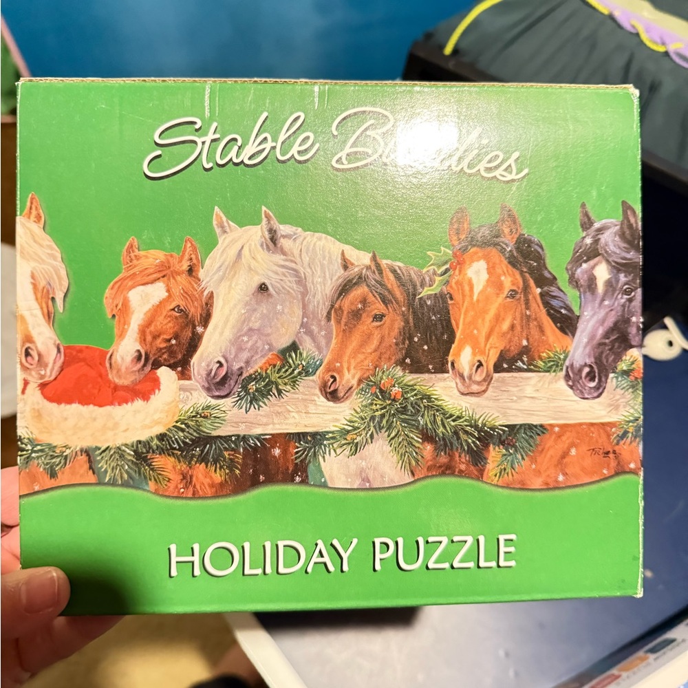 Stable Buddies Holiday Puzzle